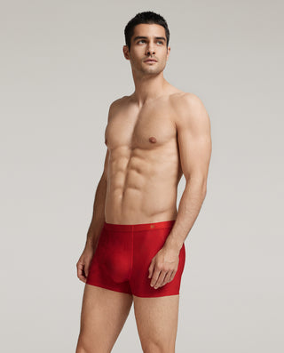 Aimer Men Red Modal Trunks