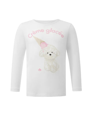 Aimer Kids Milk Fiber Collection Homewear Top For Girls
