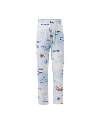 Aimer Kids Milk Fiber Homewear Pants For Boys AK242H111