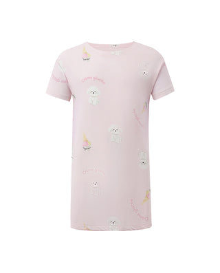 Aimer Kids Milk Fiber Collection Nightdress For Girls