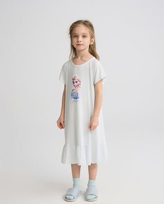 Aimer Kids Milk Fiber Collection Nightdress For Girls