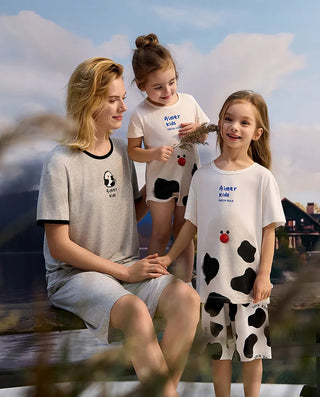 Aimer Kids Cool Feeling Milk Fiber Homewear Pants AK342G851
