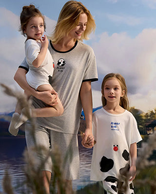 Aimer Kids Cool Feeling Milk Fiber Homewear Pants AK342G851