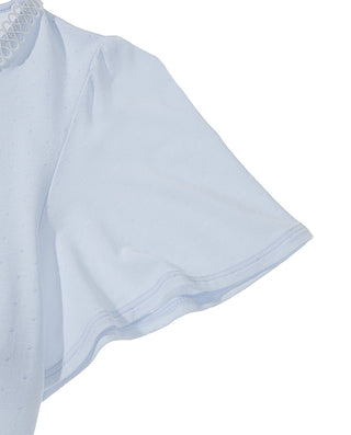 Aimer 25SS Alice Short-Sleeve Built-In Bra Pajama Set