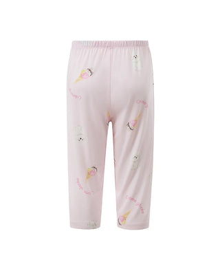 Aimer Kids Milk Fiber Homewear Pants For Girls