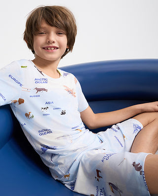 Aimer Kids Milk Fiber Homewear Pants For Boys AK242H112