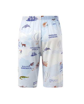 Aimer Kids Milk Fiber Homewear Pants For Boys AK242H112