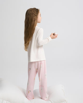 Aimer Kids ‌Milk Collection Fiber Pajama Pants For Girls