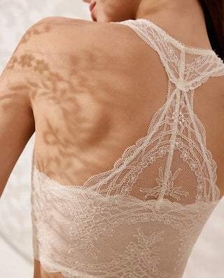 LA CLOVER Bouquet Collection Lace Racerback Bra LC17ZT2