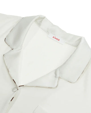 Aimer Milk Fiber Modal Pajama Set AM46B701