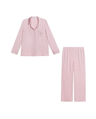 Aimer Milk Fiber Modal Pajama Set AM46B701