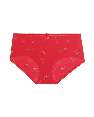 Aimer 25AW Sunshine Gold Lucky Charm Mid-Rise Briefs AM23B643