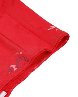 Aimer 25AW Sunshine Gold Lucky Charm Mid-Rise Briefs AM23B643