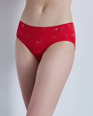 Aimer 25AW Sunshine Gold Lucky Charm Mid-Rise Briefs AM23B643