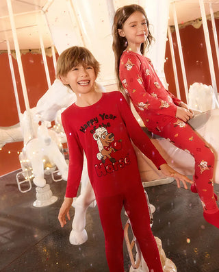 Aimer Kids Milk Fiber Base Layer Sets