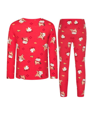 Aimer Kids Milk Fiber Base Layer Sets