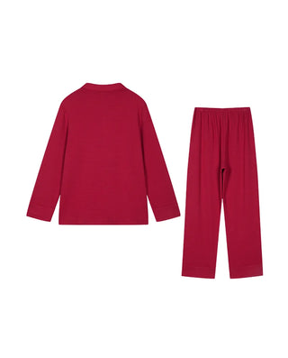 AIMER 25AW Milk Life Collared Long Sleeve Separates Set AM46B751