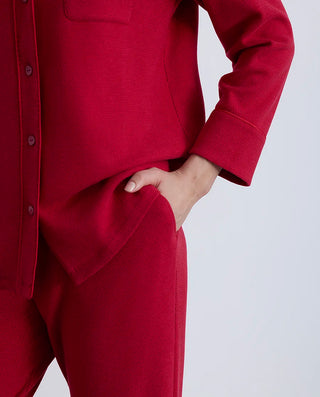 AIMER 25AW Milk Life Collared Long Sleeve Separates Set AM46B751