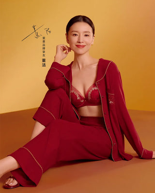 Aimer 25AW Sunrise Golden Mountain Lucky Series Lapel Long Sleeve Set AM46B641