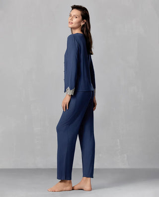 Aimer Classic Cardigan Pajama Set