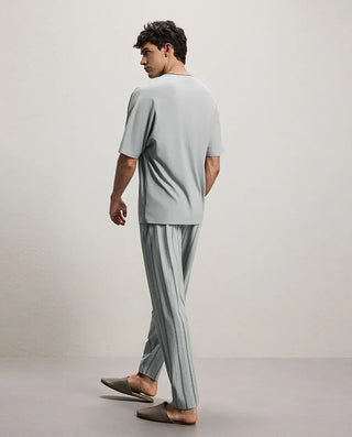 Aimer Men Algae Sleepwear Pajama Pants
