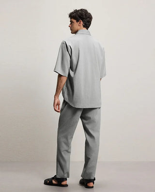 AIMER MEN Linen casual pants