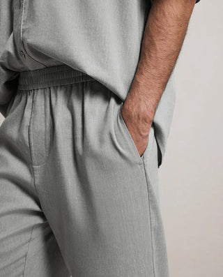 AIMER MEN Linen casual pants