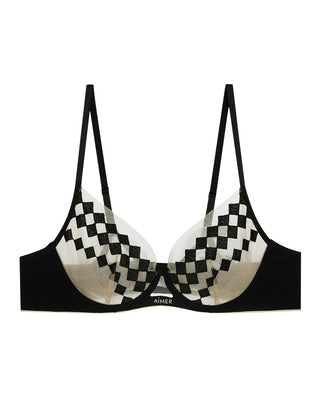 AIMER Demi Cup Soft Support Thin Molded Bra