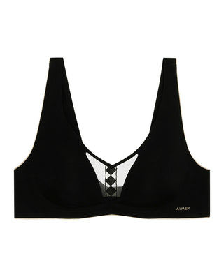 AIMER Deep V Soft Support Thin Molded Bra