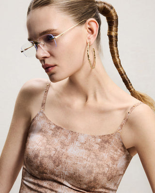 AIMER CHUANG Spaghetti Strap Top