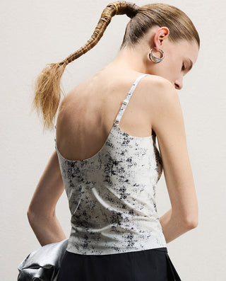 AIMER CHUANG Spaghetti Strap Top