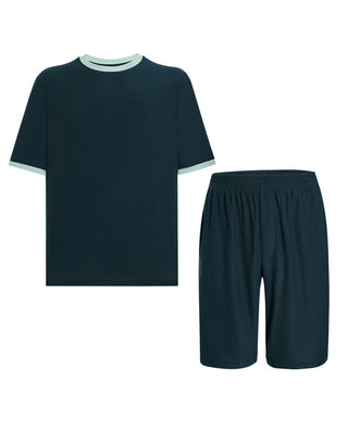 Aimer Men Algae Sleepwear Loungewear Set
