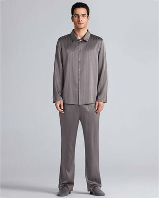 Aimer Men Mulberry Silk Pajama Trousers