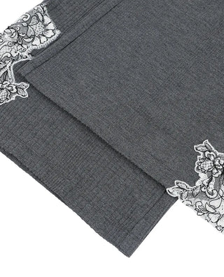 Aimer Lace‑Trim Padded‑Cup 3‑Piece Women Loungewear Set AM46D581