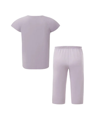Aimer Kids Algae Sleepwear Pajamas Set
