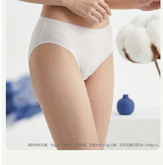AIMER 100% Cotton Disposable Women's Panties