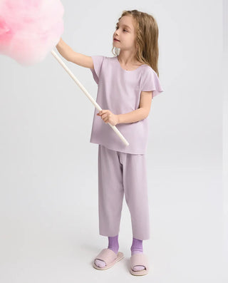 Aimer Kids Seaweed Fiber Pajamas Set For Girls