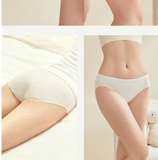 AIMER 100% Cotton Disposable Women's Panties