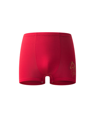 Aimer Kids Lucky Horse Mid-Rise Boys' Boxer AK223K365