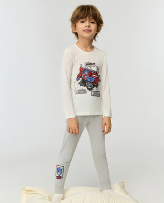 Aimer Kids Boys' Modal Transformers Thermal Set AK274J891