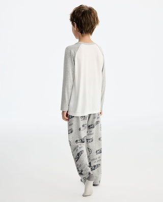 Aimer Kids Milk Pajamas For Boys
