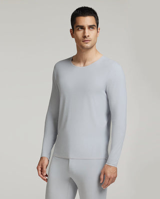 Aimer Men Crew Neck Thermal Underwear Set