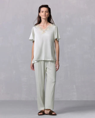Aimer 25SS Luxury Mulberry Silk Premium Lounge Set