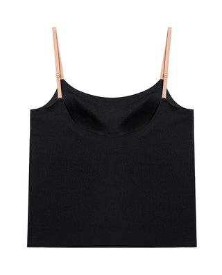Aimer CHUANG 25SS Round Neck Camisole Top with Built-in Bra