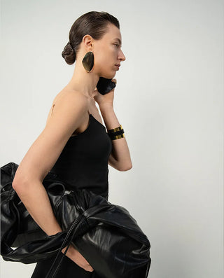 Aimer CHUANG 25SS Round Neck Camisole Top with Built-in Bra