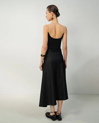 Aimer CHUANG 25SS Round Neck Camisole Top with Built-in Bra
