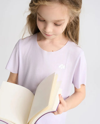 Aimer Kids Cool Feeling Milk Fiber Sleepwear Top For Girls