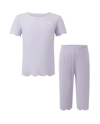 Aimer Kids Cool Feeling Milk Fiber Sleep Pants For Girls AK142H091