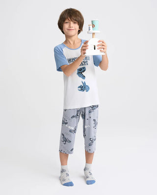 Aimer Kids Milk Fiber Homewear Pants For Boys