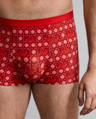 Aimer Men Seamless Trunk with Designer Print NS23M721